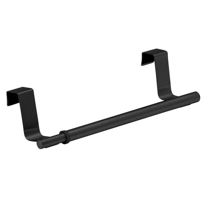 Věšák na utěrky nebo ručníky, nastavitelný, 22-35 cm, WENKO černá