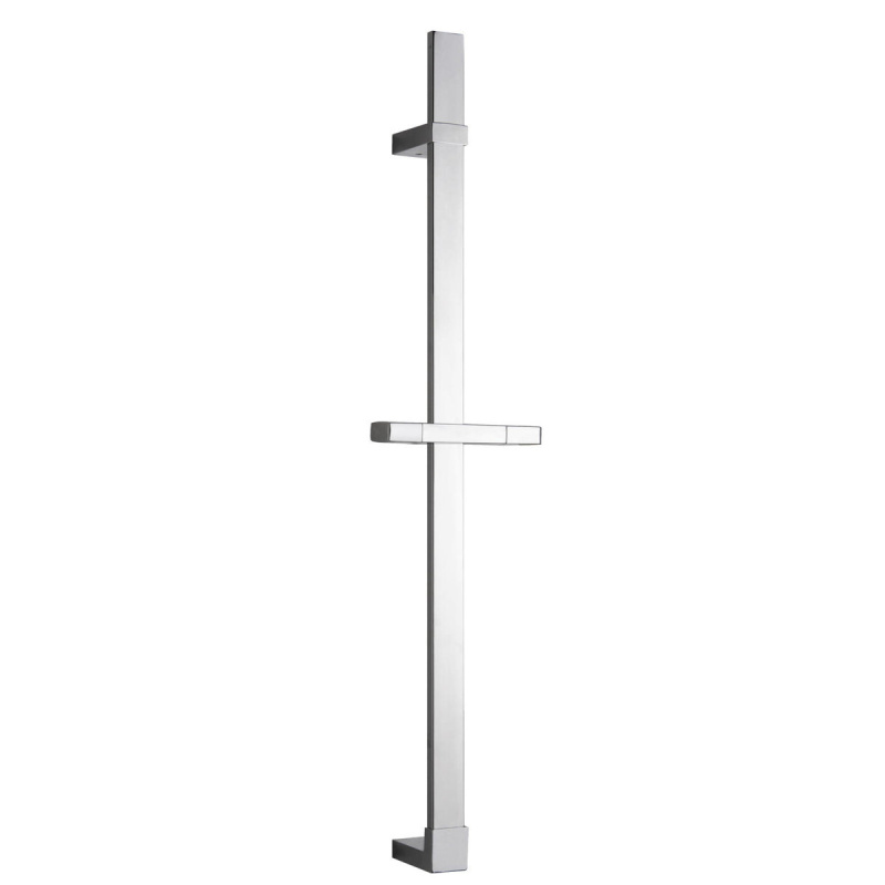 Sprchová tyč DESIGN, 68 cm, nerezová ocel, WENKO stříbrná
