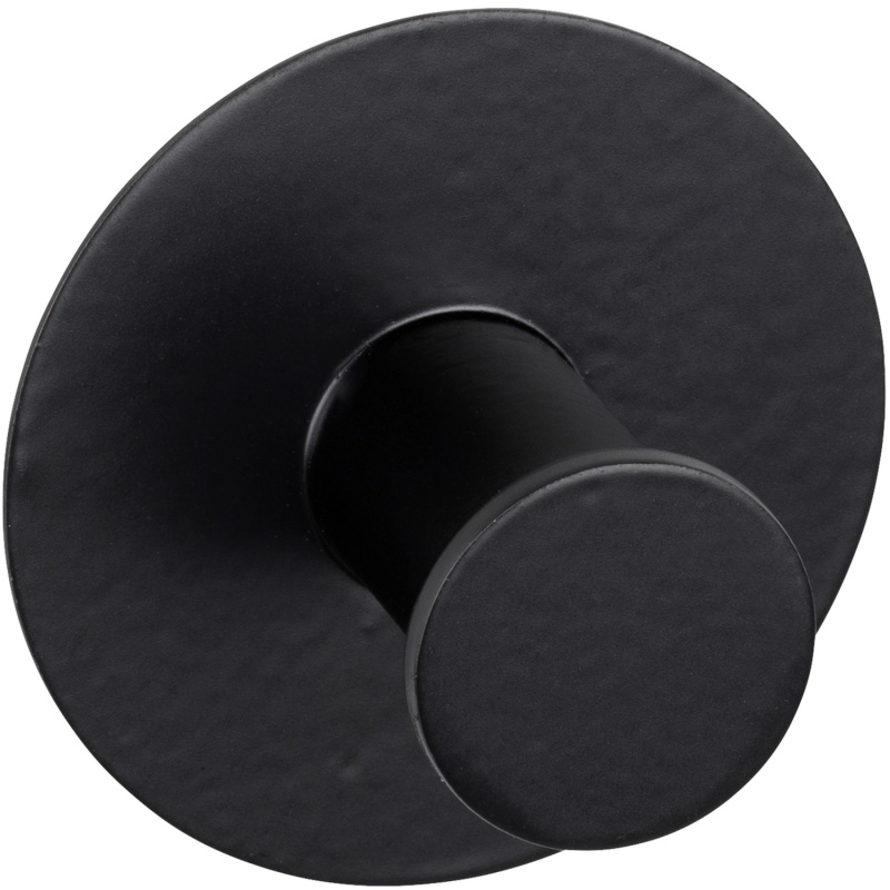 Nástěnný věšák z nerezové oceli, Celano, WENKO černá