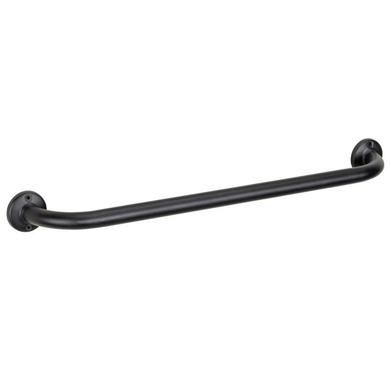 Wenko Tyč na osušku Basic Black, 60 cm