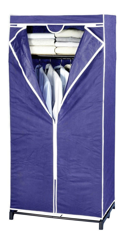 Wenko Air Modrá látková 75x160 cm tmavě modrá