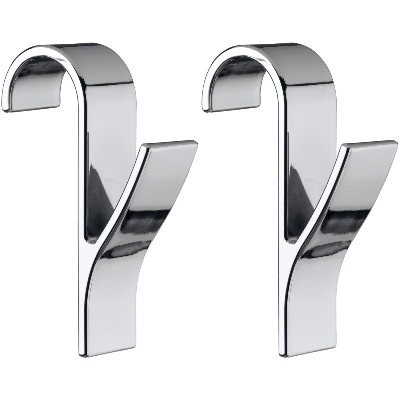 Wenko Háček pro radiátor na ručníky chromovaný, 2 ks