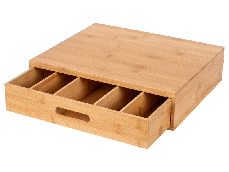 Wenko Bambusový úložný box (box na kávu)