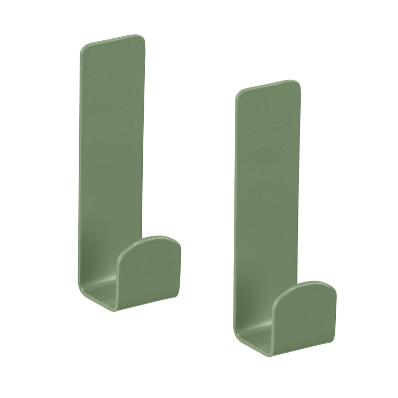Koupelnový háček LIZAN, 2 x 2 x 7 cm, WENKO - zelený zelený