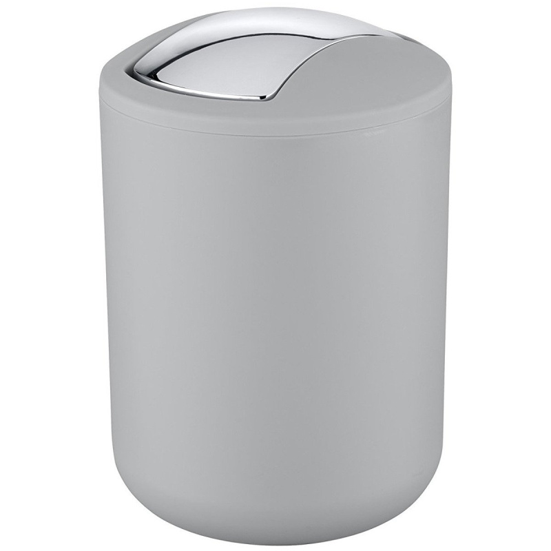Koš na odpadky BRASIL GREY, šedá - 2 l, WENKO 22249100 šedá