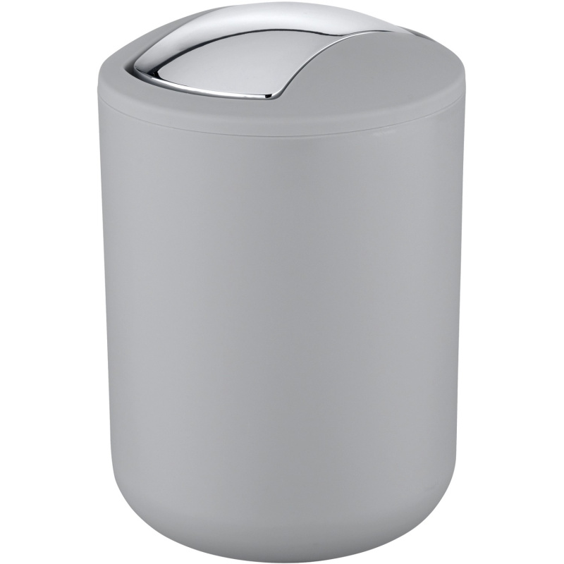 Koš na odpadky BRASIL GREY, šedá - 2 l, WENKO 22249100 šedá