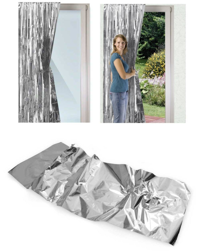 Maximex Thermo závěs, 90 x 220 cm 7958500 stříbrná