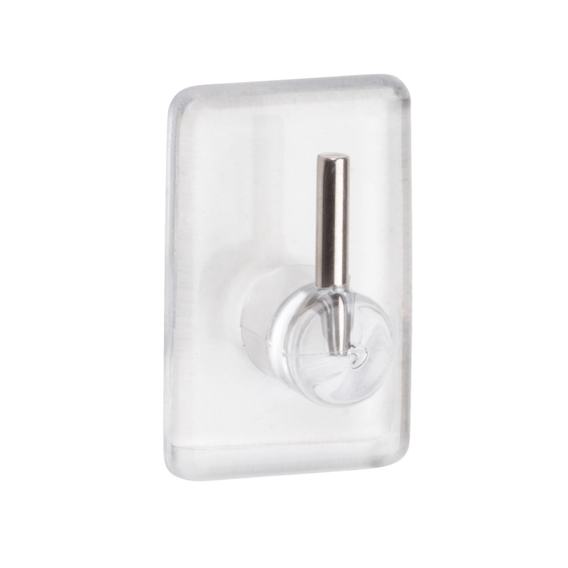 Wenko Záclonový háček průhledný sada 4 ks