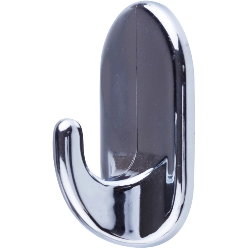 Wenko Háček oválný chromovaný, 3 ks, 2,5 x 4 x 2 cm