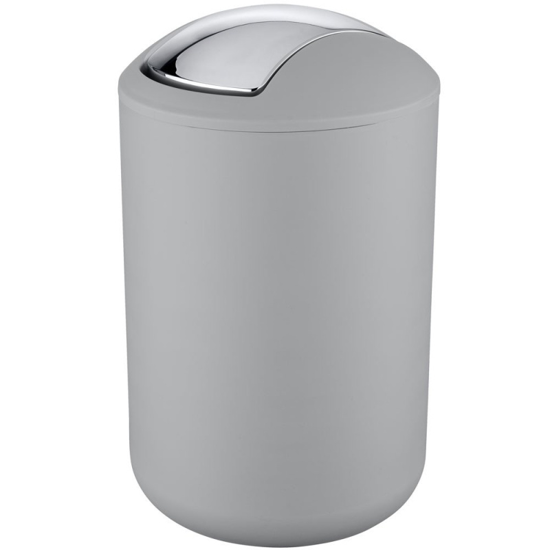 Koš na odpadky BRASIL GREY, šedá - 6,5 l, WENKO 22250100 šedá