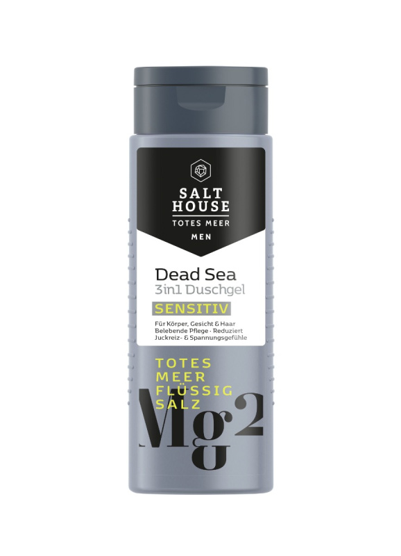 Salt House Dead Sea Men sprchový gel pro muže 3 v 1 250 ml