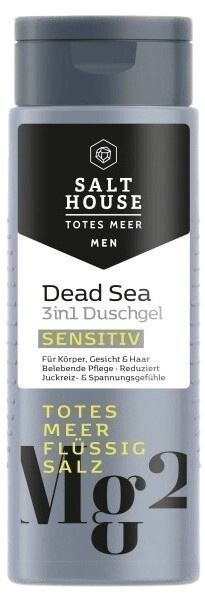 Salt House Dead Sea Men sprchový gel pro muže 3 v 1 250 ml