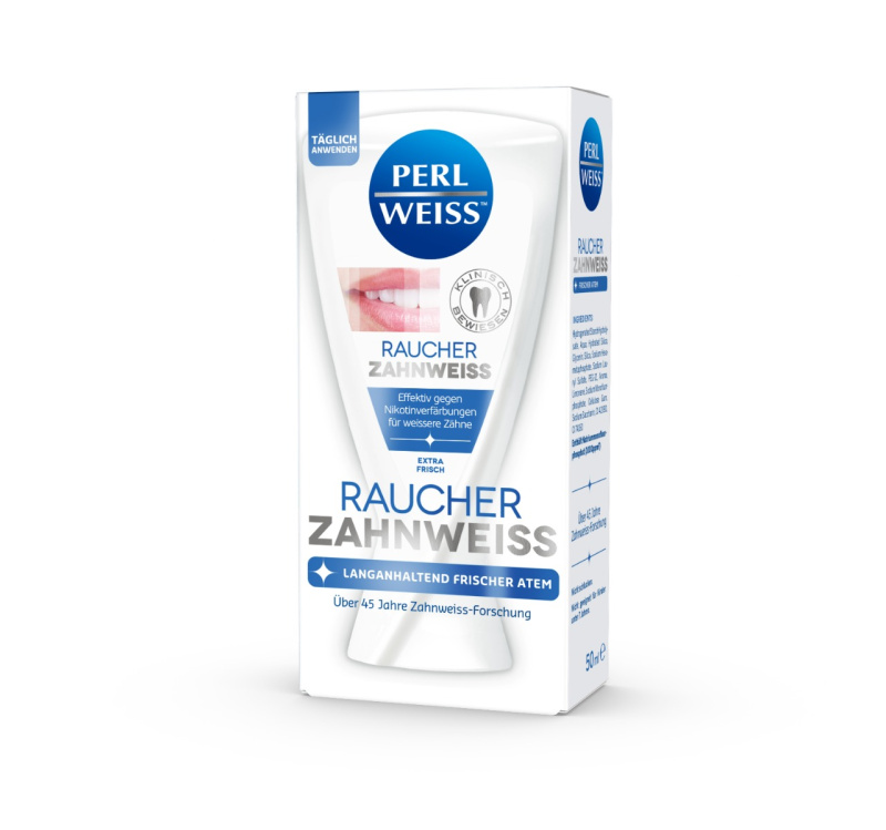 Perl Weiss Bleaching Toothpaste for Smokers bělicí zubní pasta pro kuřáky 50 ml
