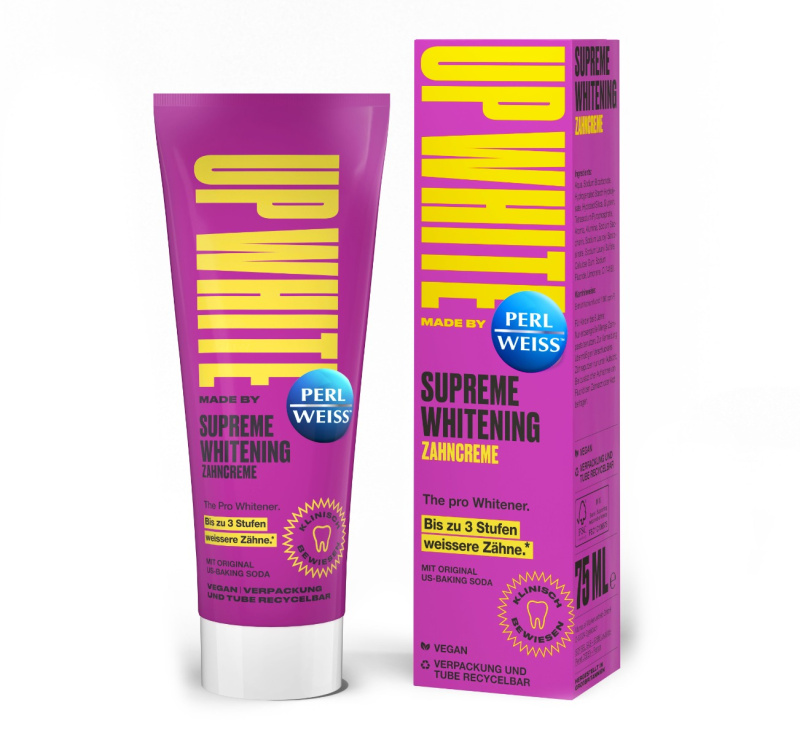 Perl Weiss Up White Supreme Whitening bělicí zubní pasta 75 ml
