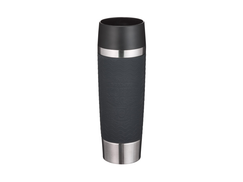 Emsa Cestovní hrnek Essential, 0,5 l (antracitová)