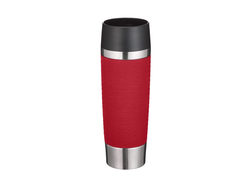 Emsa Cestovní hrnek Essential, 0,5 l (červená)