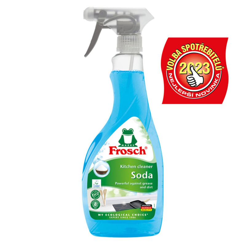 Čisticí prostředek na kuchyně Frosch - s přírodní sodou, 500 ml