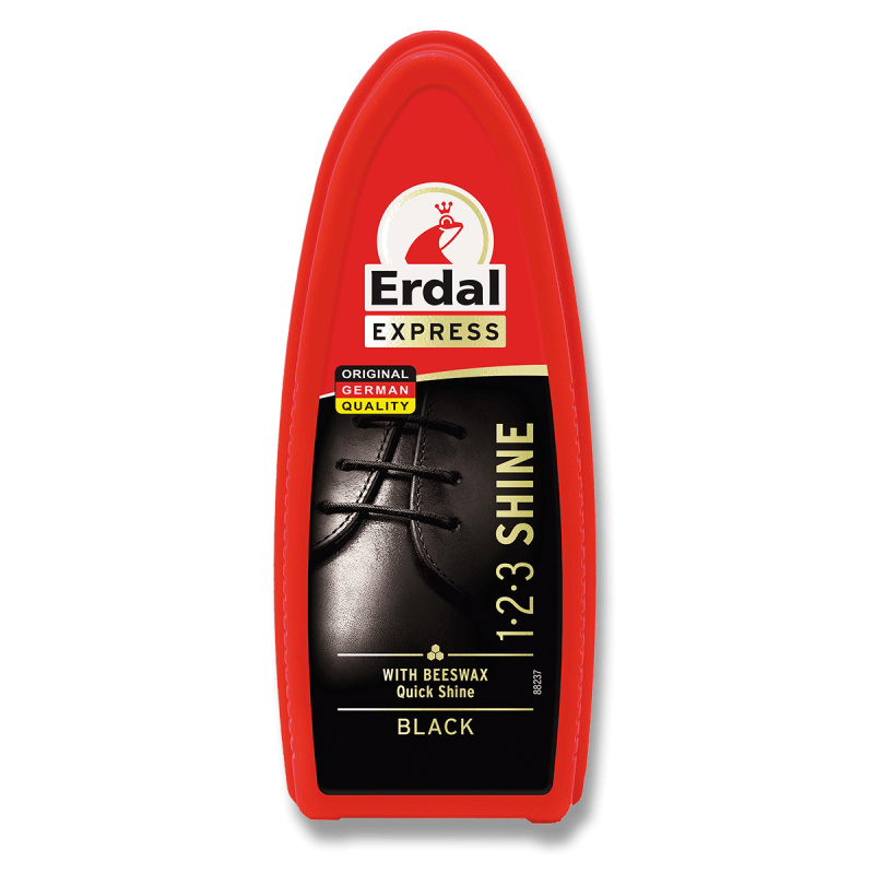 Erdal 1-2-3 Shine - samoleštící houbička na obuv