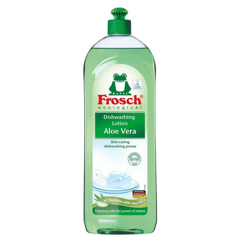 Prostředek na nádobí Frosch - aloe vera, 750 ml