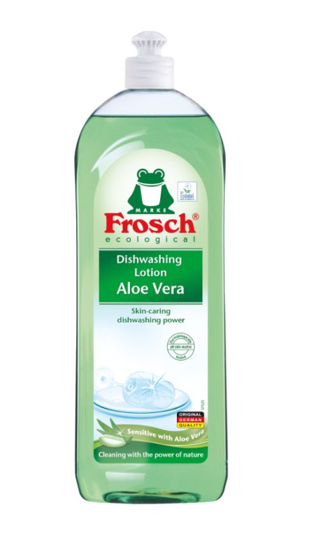 Prostředek na nádobí Frosch - aloe vera, 750 ml