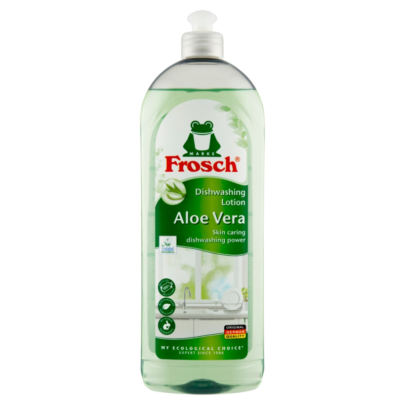 Prostředek na nádobí Frosch - aloe vera, 750 ml