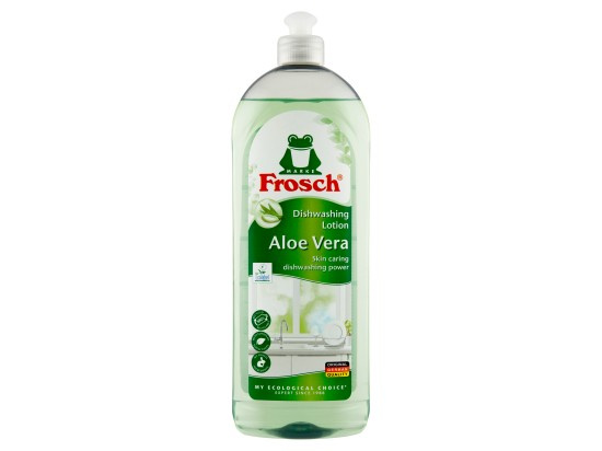 Prostředek na nádobí Frosch - aloe vera, 750 ml