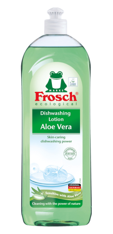 Prostředek na nádobí Frosch - aloe vera, 750 ml