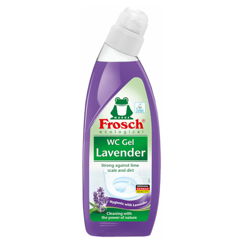 Čisticí WC gel Frosch - levandule, 750 ml