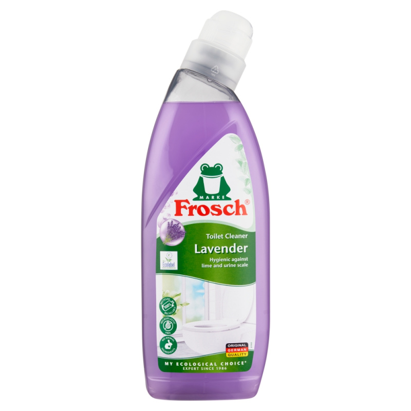 Čisticí WC gel Frosch - levandule, 750 ml