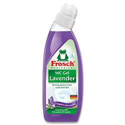 Čisticí WC gel Frosch - levandule, 750 ml