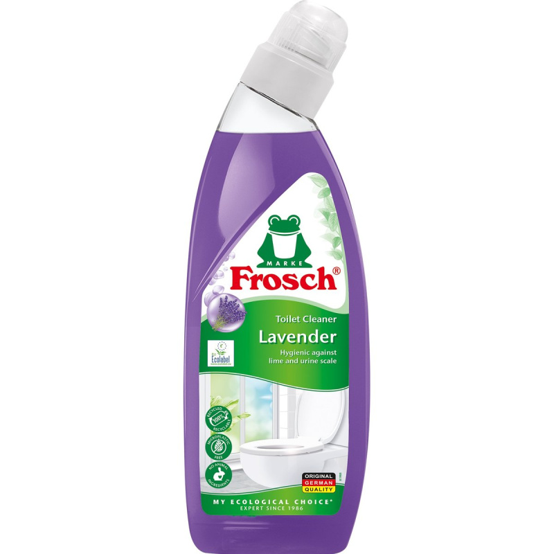 Čisticí WC gel Frosch - levandule, 750 ml
