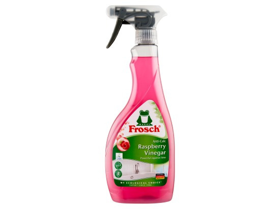 Čisticí prostředek na vodní kámen Frosch - s malinovým octem, 500 ml