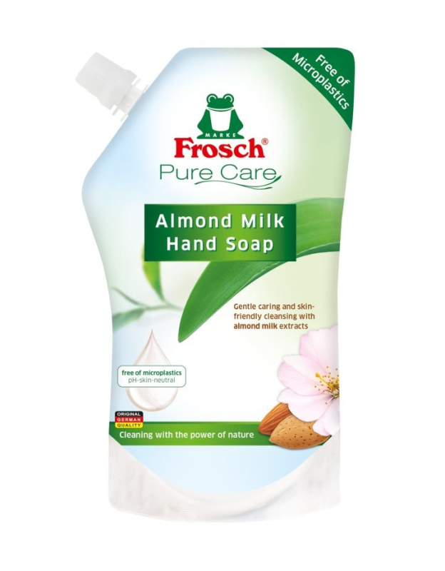 Frosch EKO Tekuté mýdlo Mandlové mléko – náhradní náplň 500 ml
