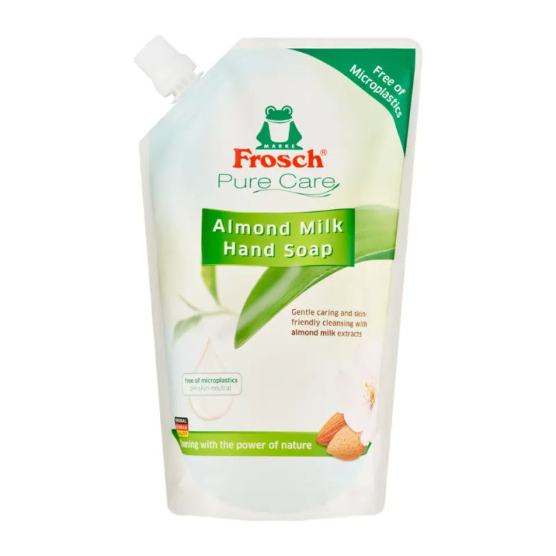 Frosch EKO Tekuté mýdlo Mandlové mléko – náhradní náplň 500 ml