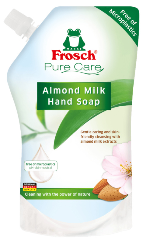 Frosch EKO Tekuté mýdlo Mandlové mléko – náhradní náplň 500 ml