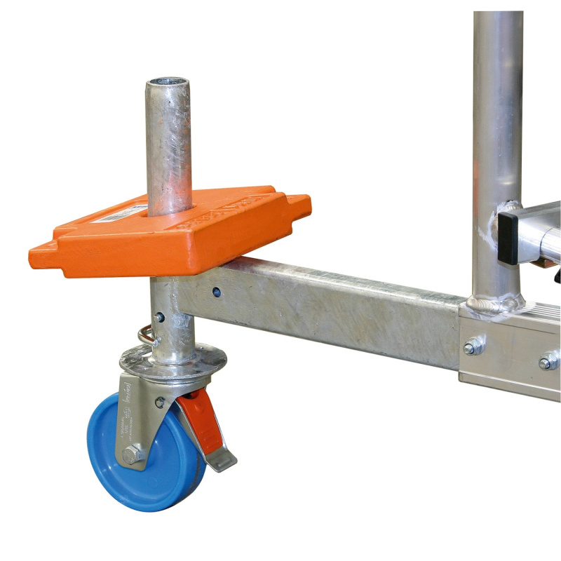 Krause ClimTec Sada pojezdových koleček 125 mm, 4 ks