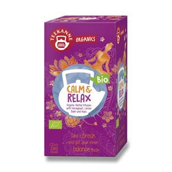 Bylinný čaj Teekanne ORGANICS - Calm & Relax, 20x 1,8 g