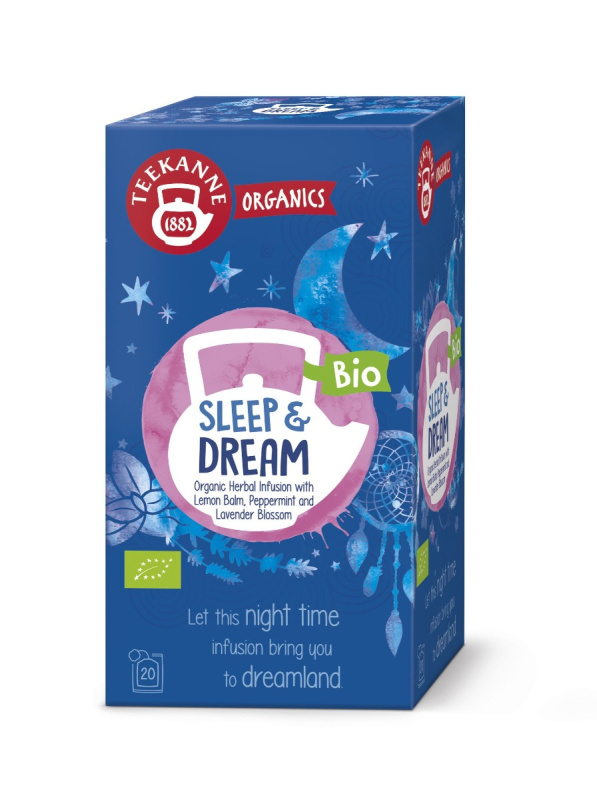 TEEKANNE Sleep & Dream bylinný čaj BIO 20 sáčků