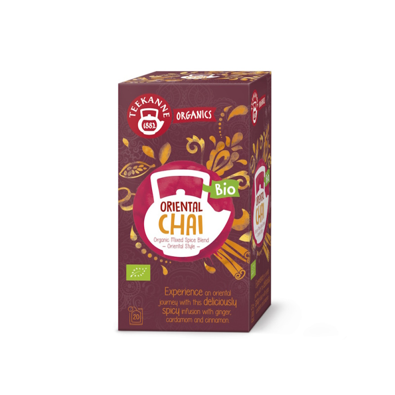 Bylinný čaj Teekanne ORGANICS - Oriental Chai, 20x 1,8 g