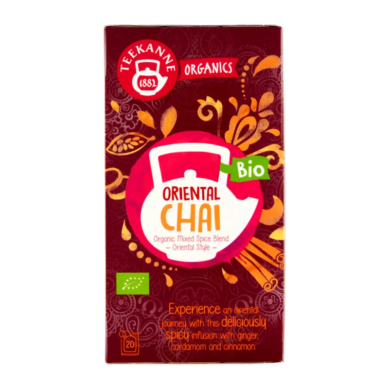 Bylinný čaj Teekanne ORGANICS - Oriental Chai, 20x 1,8 g