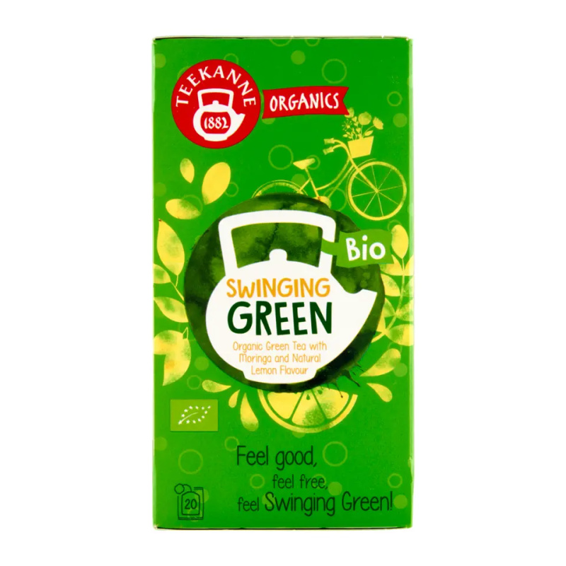 Zelený čaj Teekanne ORGANICS - Swinging Green, 20x 1,75 g