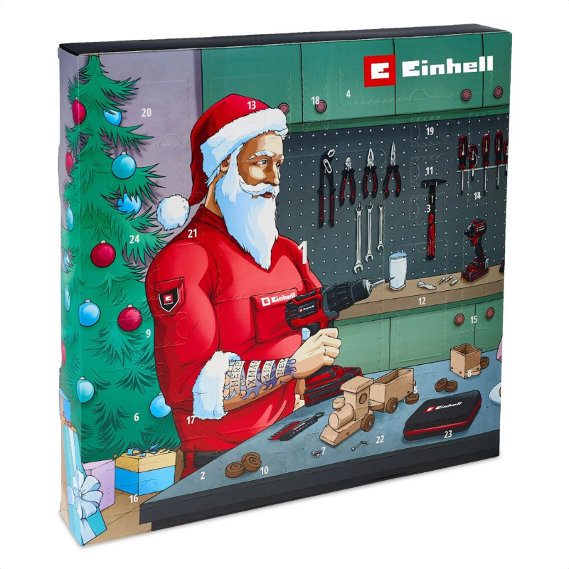 Einhell Adventní kalendář s nářadím 24dílný