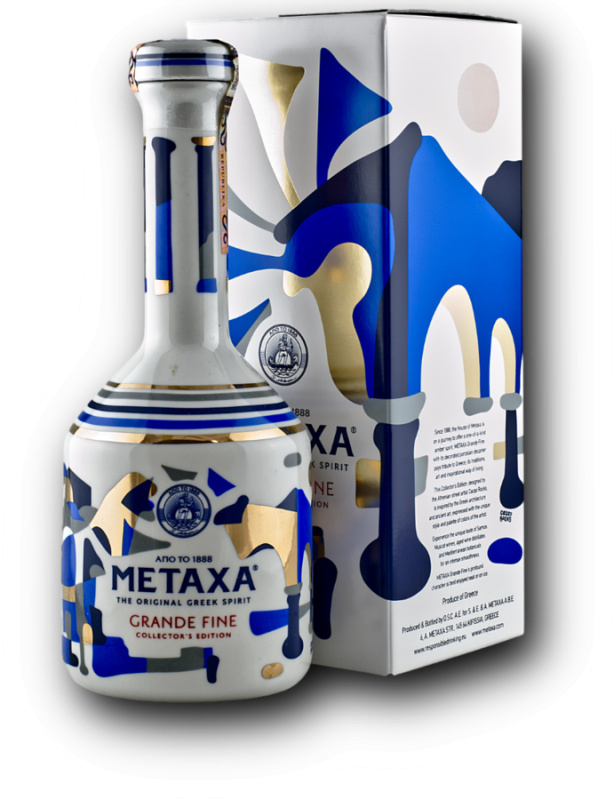 Metaxa 12* Grand Fine karafa 40 % 0,7 l