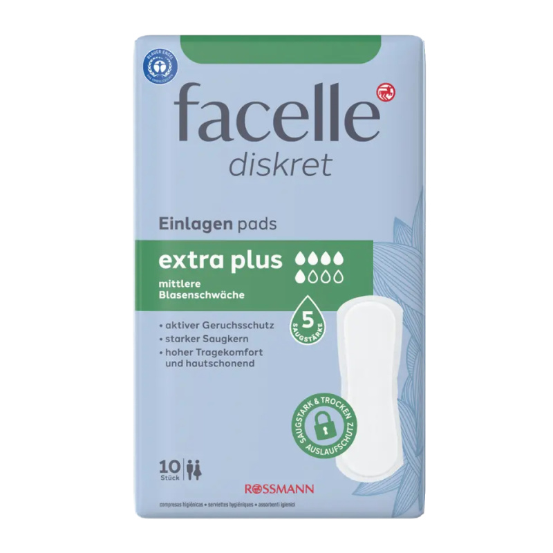facelle Inkontinenční vložky Extra Plus 10 ks