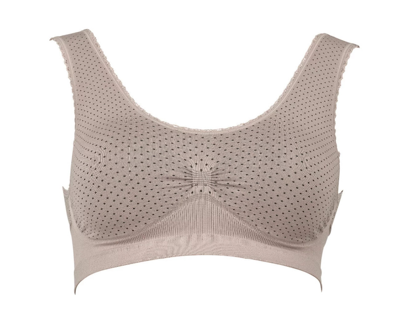 Těhotenský top Seamless 5197 - Anita S šedá s puntíkem