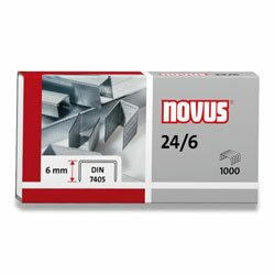 Novus Drátky do sešívačky SAX - 24/6, 1000 ks