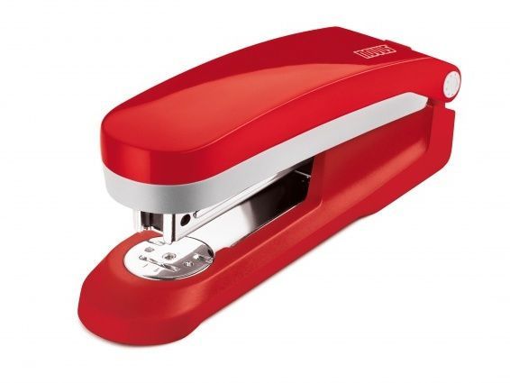 Novus E 25 - sešívačka - na 25 listů, červená