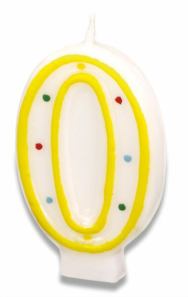 Dortová svíčka - 0