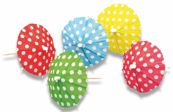 Deštníčky 10 ks AMSCAN