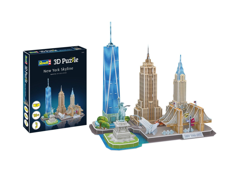Revell 3D puzzle New York Skyline 123 ks
